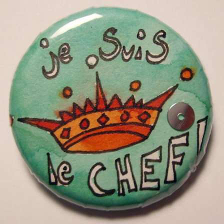 Badge Je suis le Chef !